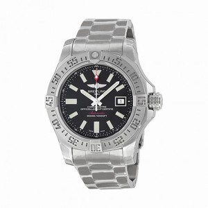 Breitling Avenger II Seawolf Black Dial Stainless Steel Men's Watch A1733110-BC30SS