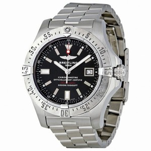 Breitling Avenger Seawolf Black Dial Stainless Steel Men's Watch A1733010-BA05SS