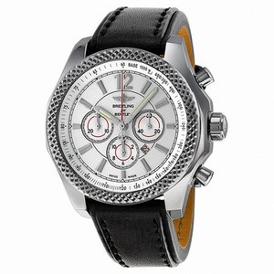 Breitling Bentley Barnato 42 Automatic Chronograph Silver Dial Men's Watch A4139021-G754