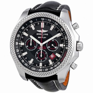 Breitling Bentley Barnato Black Dial Chronograph Men's Watch A2536824-BB11BKLD