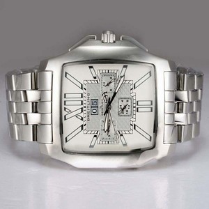 Breitling Bentley Flying B A44365 White Dial Automatic Rectangle Watch