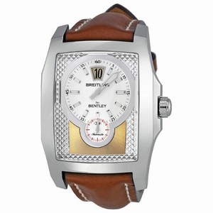 Breitling Bentley Flying B Automatic Jumping Hour Silver Dial Men's Watch A2836212-H522BRLT
