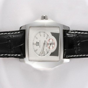 Breitling Bentley Flying B Silver/Grey Black Dial Rubber Stainless Steel Case White Dial Watch