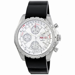 Breitling Bentley GT Silver Dial Chronograph Automatic Men's Watch A1336313-G680BKRD