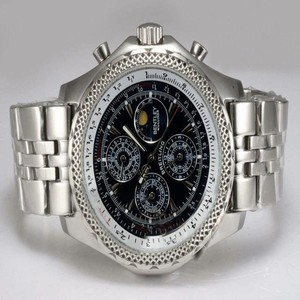 Breitling Bentley Mark VI Complications 19 Blue Dial Steel Automatic Round Mens Watch