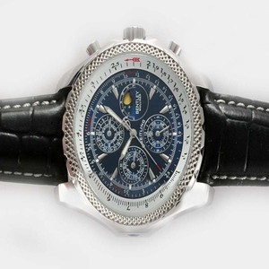 Breitling Bentley Mark VI Complications 19 H29362 Stainless Steel Case 42mm Blue Dial Watch