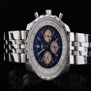 Breitling Bentley Motors 6.75 A44362 Mens 48.7mm Stainless Steel Case Watch
