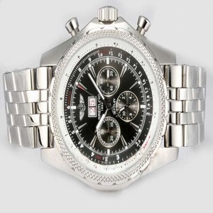 Breitling Bentley Motors 6.75 A44362 Stainless Steel Bezel Mens Stainless Steel Case Watch