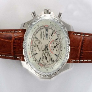 Breitling Bentley Motors 6.75 A4436412/g679-2lT Stainless Steel Case Brown Dial Round Watch