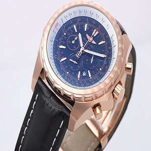Breitling Bentley Motors 6.75 K4436212-G574BRLD Round Stainless Steel Case Blue Dial Watch