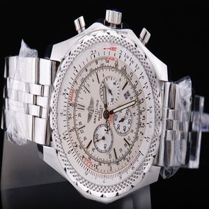 Breitling Bentley Motors 6.75 Steel Brown Dial Automatic 44mm Midsize Watch