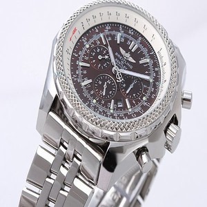 Breitling Bentley Motors 6.75 Steel Brown Dial Purple Dial 46mm Automatic Watch