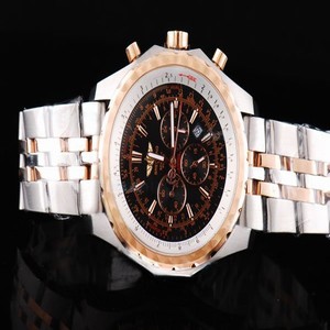 Breitling Bentley Motors A2536313/Q502 Black Dial Stainless Steel Case Watch