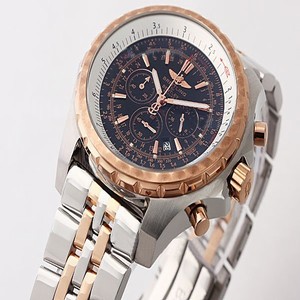 Breitling Bentley Motors A2536313/Q502 Silver Stainless Steel Strap Round Watch