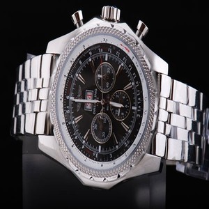 Breitling Bentley Motors Black Dial Automatic Mens 48.7mm Watch