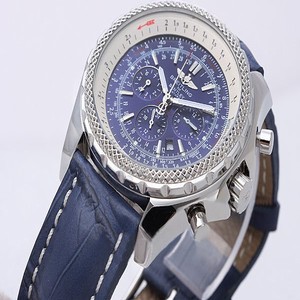 Breitling Bentley Motors Blue Dial Automatic Round Mens Watch