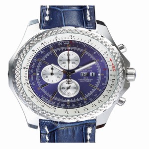 Breitling Bentley Motors GMT A 13362 Quartz Chronograph Stainless Steel Bezel Midsize Watch