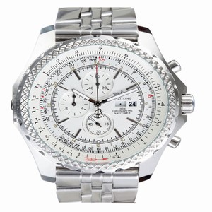 Breitling Bentley Motors GMT A1336212/A726-8RD 45mm White Dial Watch