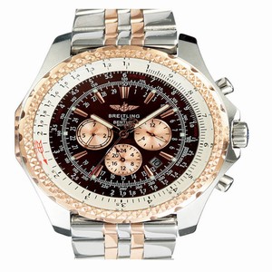Breitling Bentley Motors GMT R2536712/B953 Round Black Dial Watch