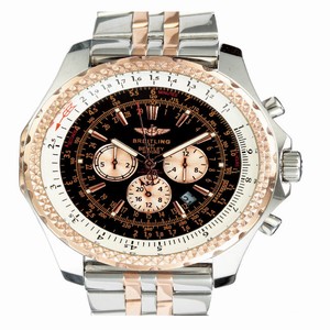 Breitling Bentley Motors GMT R2536712/B953 Stainless Steel Bezel Automatic Midsize Watch