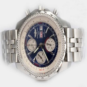 Breitling Bentley Motors GT A13362 Automatic Stainless Steel Bezel Blue Dial Watch