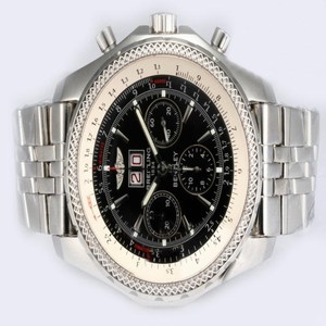 Breitling Bentley Motors GT A1336212/B960-SpEED-Steel Black Dial Round Stainless Steel Case Watch