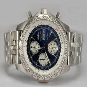 Breitling Bentley Motors GT Blue Dial Stainless Steel Case Blue Dial 45mm Watch