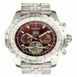 Breitling Bentley Motors Mulliner Tourbillon A25363 Mens 48.7mm Stainless Steel Case Watch