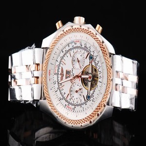 Breitling Bentley Motors Mulliner Tourbillon Beige Dial 49mm Mens Automatic Watch