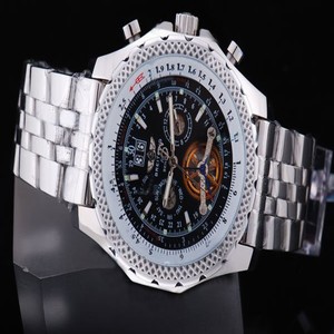 Breitling Bentley Motors Mulliner Tourbillon Beige Dial 49mm Mens Watch