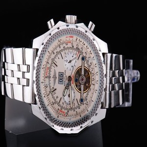 Breitling Bentley Motors Mulliner Tourbillon Beige Dial Automatic Grey Dial Watch