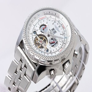 Breitling Bentley Motors Mulliner Tourbillon Beige Dial White Dial Round Automatic Watch