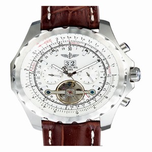 Breitling Bentley Motors Mulliner Tourbillon H18841 Stainless Steel Case Round Watch