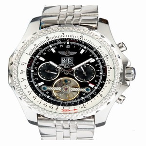 Breitling Bentley Motors Mulliner Tourbillon j18841 48.7mm Stainless Steel Case Watch