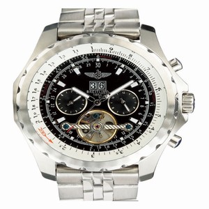 Breitling Bentley Motors Mulliner Tourbillon j18841 Black Dial 47.8mm Automatic Watch