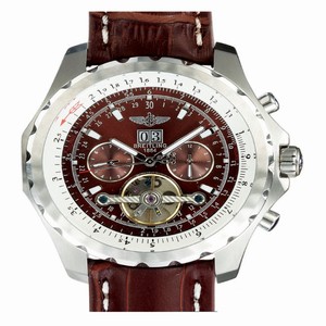 Breitling Bentley Motors Mulliner Tourbillon j18841 Mens Round Stainless Steel Case Watch