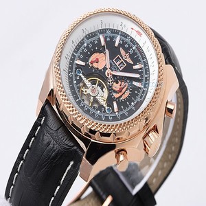 Breitling Bentley Motors Mulliner Tourbillon L18841 Round Automatic Black Dial Watch