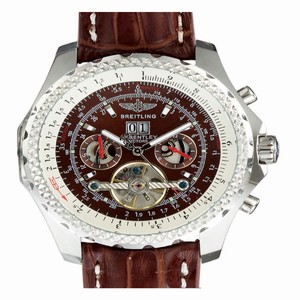 Breitling Bentley Motors Mulliner Tourbillon L18841 Round Stainless Steel Case Mens Watch