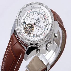 Breitling Bentley Motors Mulliner Tourbillon L18841 Round White Dial Watch