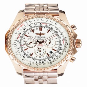 Breitling Bentley Motors R4736212/G665 White Dial Stainless Steel Case Stainless Steel Bezel Watch