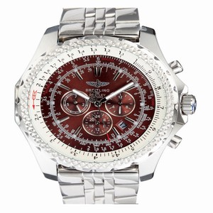Breitling Bentley Motors T A2536212/Q565 48.7mm Stainless Steel Case Brown Dial Watch