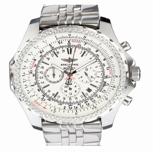 Breitling Bentley Motors T A2536313/G552 White Dial Stainless Steel Case Watch