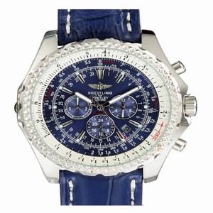Breitling Bentley Motors T A2536313/Q522 Round Stainless Steel Case Watch