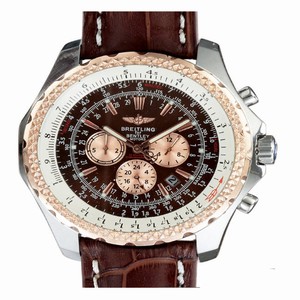 Breitling Bentley Motors T A4436212/Q504-2LD Round Automatic Brown Dial Watch
