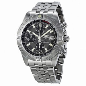 Breitling Chrono Galactic Chronograph Grey Dial Men's Watch A1336410-F517SS