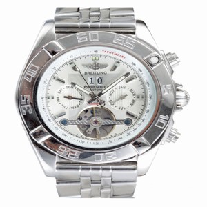 Breitling Chronomat B01 AB011011-G684SS Automatic White Dial Watch