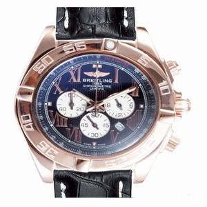 Breitling Chronomat B01 AB011012/A691-1CD Round Rose Gold Case Watch