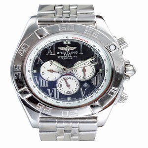 Breitling Chronomat B01 AB011012/B956-SS Round Black Dial Watch