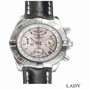 Breitling Chronomat B01 AB011012/B967 Round Pink Dial Automatic Watch