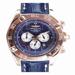 Breitling Chronomat B01 AB011012/C783-3CD Rose Gold Case Blue Dial 43.5mm Watch